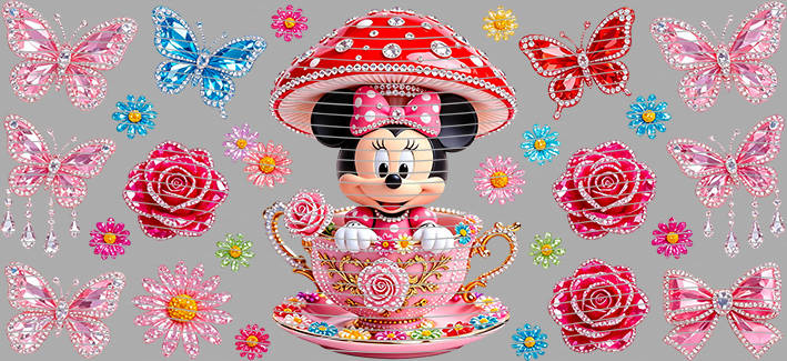 16oz Disney style-D-3261